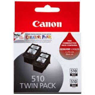 Picture of Canon PG-510 Black Ink Twin Pack