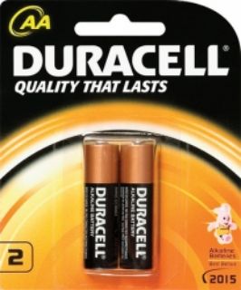 Picture of BATTERY DURACELL ALK AA BP2