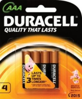 Picture of BATTERY DURACELL ALK AAA 4