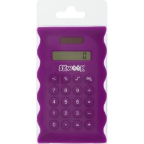 Picture of CALCULATOR SKWEEK 110X113X14MM SILICONE