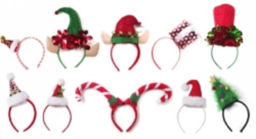 Picture of HEADBAND XMAS ASST DESIGNS