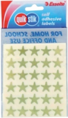 Picture of LABEL QUIK STIK F/P STARS GOLD