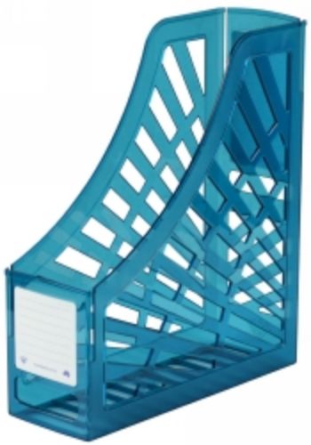 Picture of MAGAZINE STAND ITALPLAST TINTED BLUE