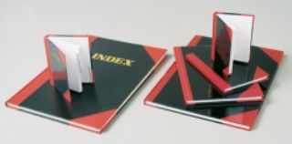 Picture of NOTE BOOK A5 BLACK & RED 100LF