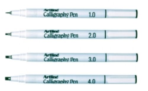 Picture of PEN CALLIGRAPHY ARTLINE 241 BLACK 1.0