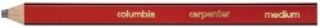 Picture of PENCIL CARPENTERS COLUMBIA MED RED