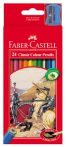 Picture of PENCIL COLOURED FABER CLASSIC 24'S