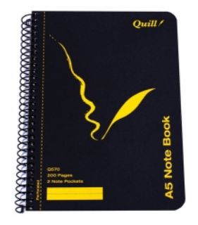 Picture of QUILL A5 NOTE BOOK