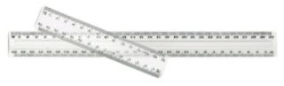 Picture of RULER SOVEREIGN 15CM CLEAR PLASTIC