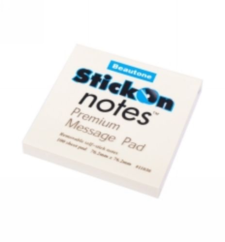 Picture of STICK ON NOTES BANTEX 76X76MM YELLOW