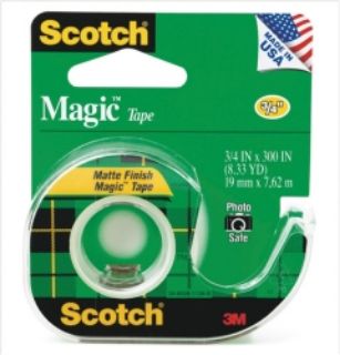 Picture of TAPE MAGIC SCOTCH 105 19MMX7.6M ON DISP