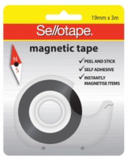 Picture of TAPE MAGNETIC SELLO 19MMX3M ADHESIVE H/S
