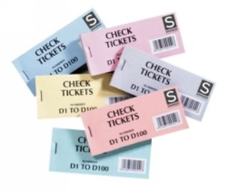 Picture of TICKETS CHECK SOVEREIGN 1-100 NAME/ADDRE