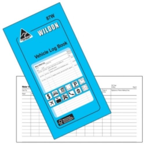 Picture of VEHICLE LOG BOOK WILDON 87W