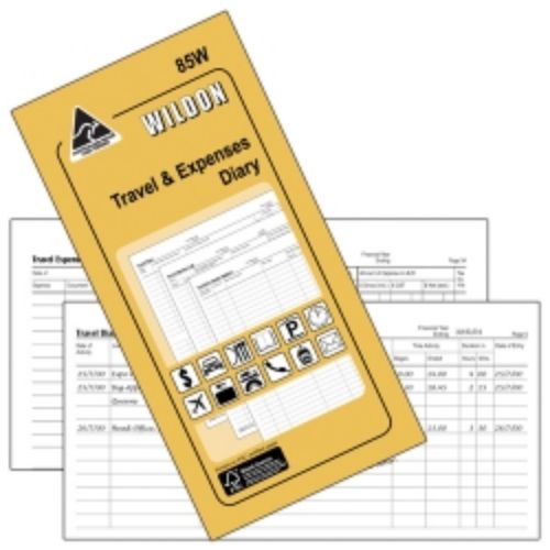 Picture of VEHICLE TRAVEL & EXPENSE DIARY WILDON 85