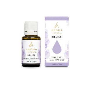Picture of AROMA ESSENTIAL OIL RELIEF 15ML