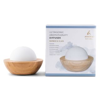 Picture of AROMA DIFFUSER BAMBOO & GLASS