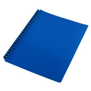 Picture of DISPLAY BOOK A4 REFILLABLE GLOSS BLUE 20